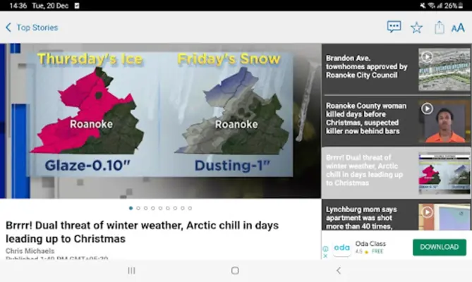 WSLS 10 android App screenshot 0